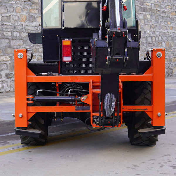 H-shaped support legs